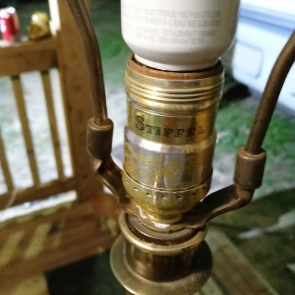 Vintage Stiffel Swing Arm Floor Lamp - Picture 2 of 5